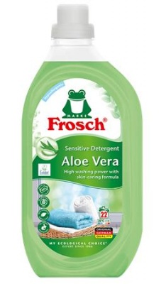 Folyékony mosószer, 1,5 l, FROSCH "Aloe Vera"