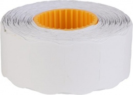 Árazószalag, 25x12 mm, fehér